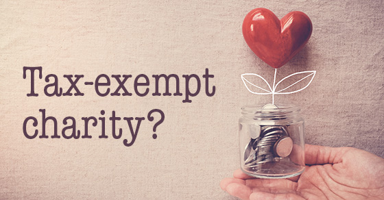 Does Your Charity Qualify for a Tax Deduction?