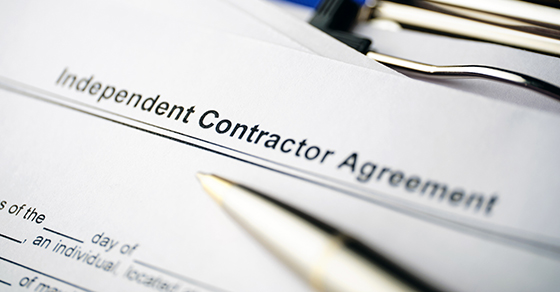 Independent Contractor Compensation Reporting